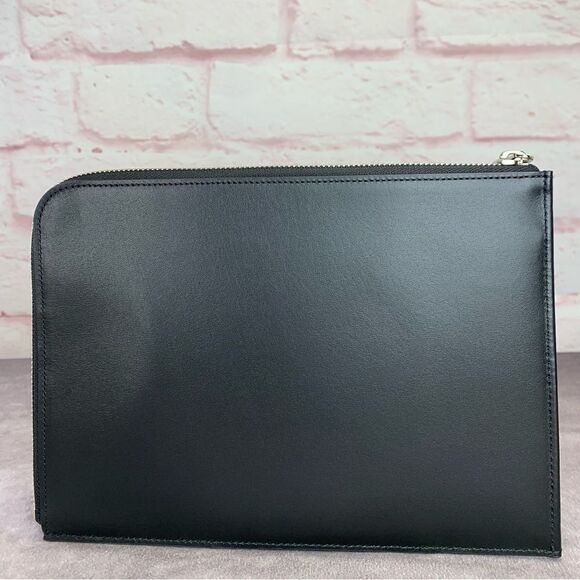 Louis Vuitton Black Pochette Jules Nomad Clutch Case Calf Noir NEW - Picture 3 of 12